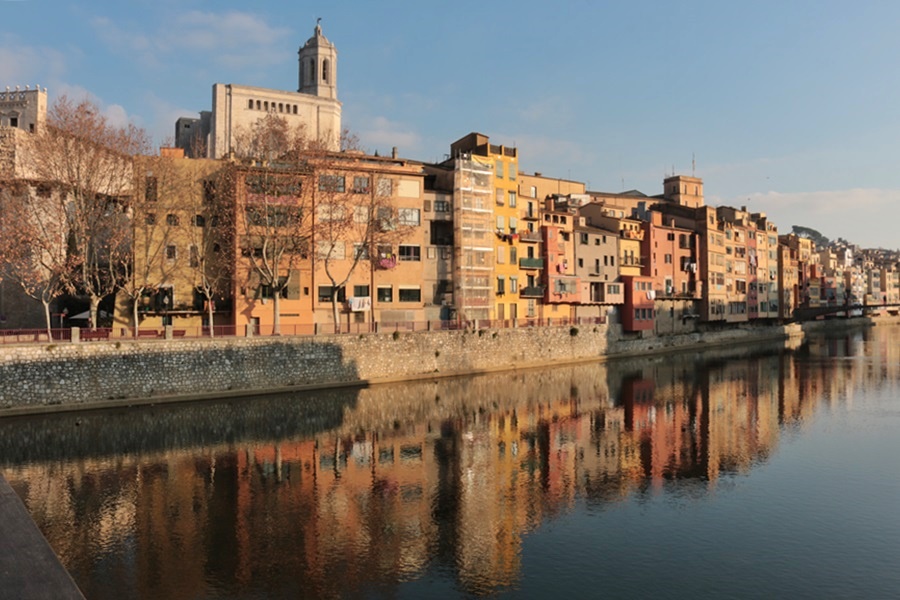 Girona. Riu Onyar