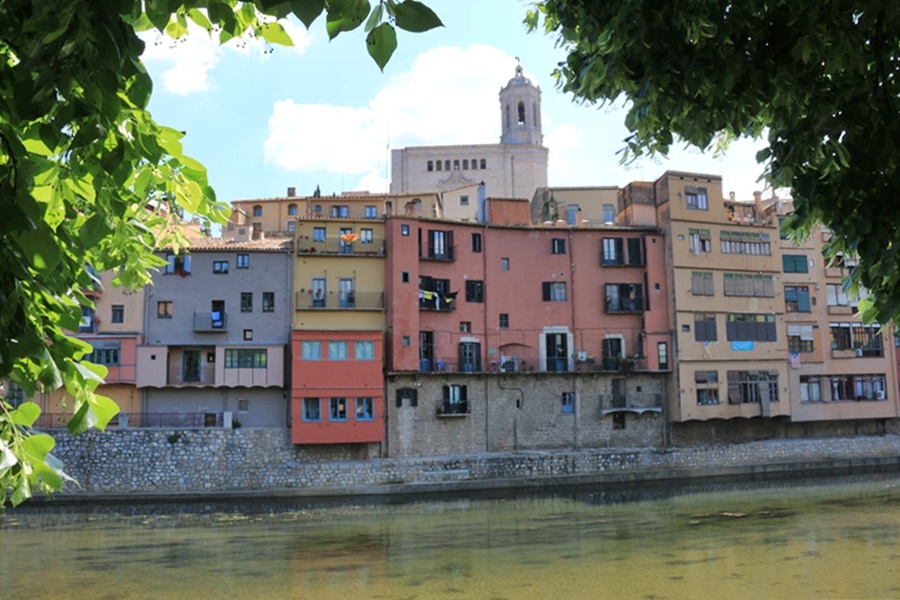Girona. Riu Onyar
