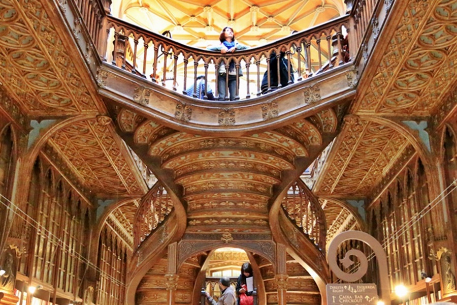 Porto. Livraria Lello
