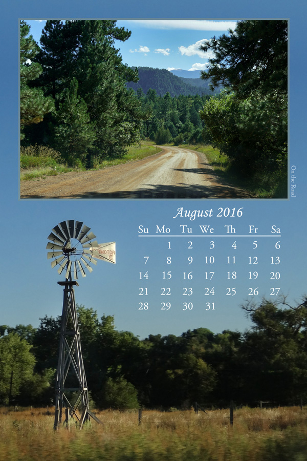 August - On the Road