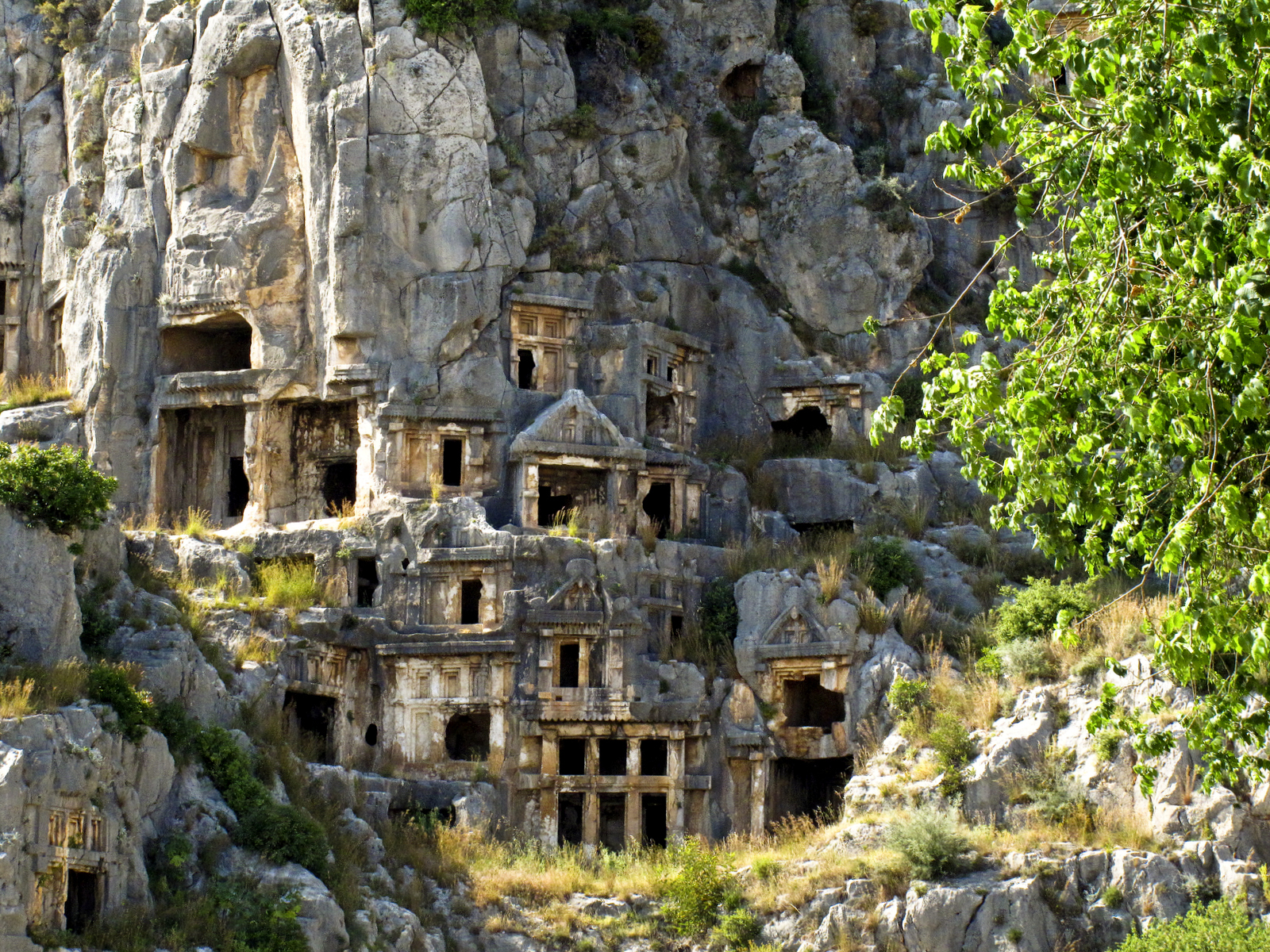 Myra necropolis, 5th century BC.