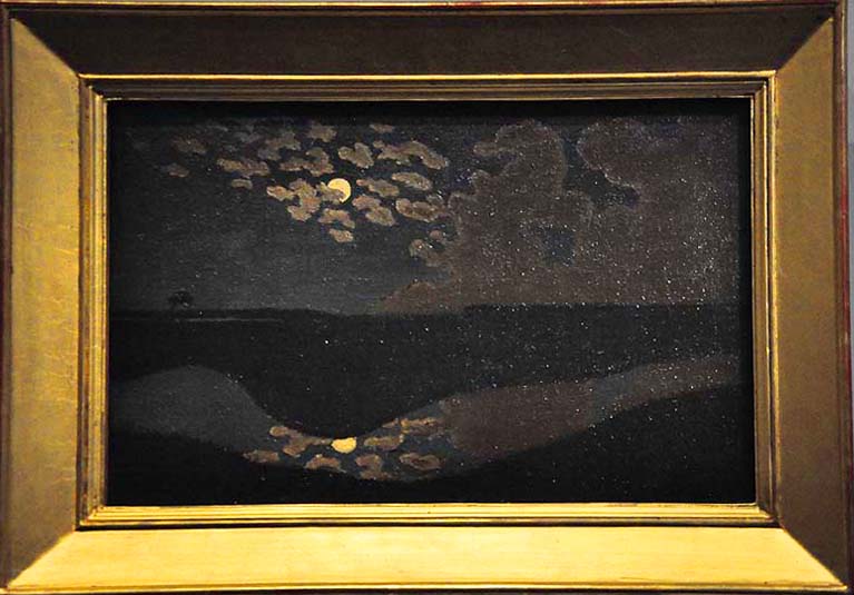 Flix Vallotton - Clair de lune (1894), Muse dOrsay - 8409