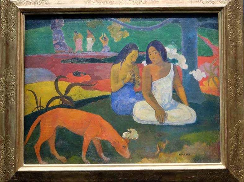 Paul Gauguin - Arearea dit aussi Joyeusets, 1892 - Muse dOrsay - 2067
