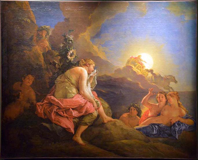 Clytie change en tournesol, 1687-1688 - Charles de la Fosse - Chteau de Versailles - 6006