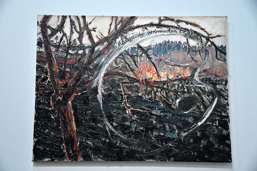 Anselm Kiefer - Malerei der verbrannten Erde (Peinture de la terre brle), 1974 - 6985
