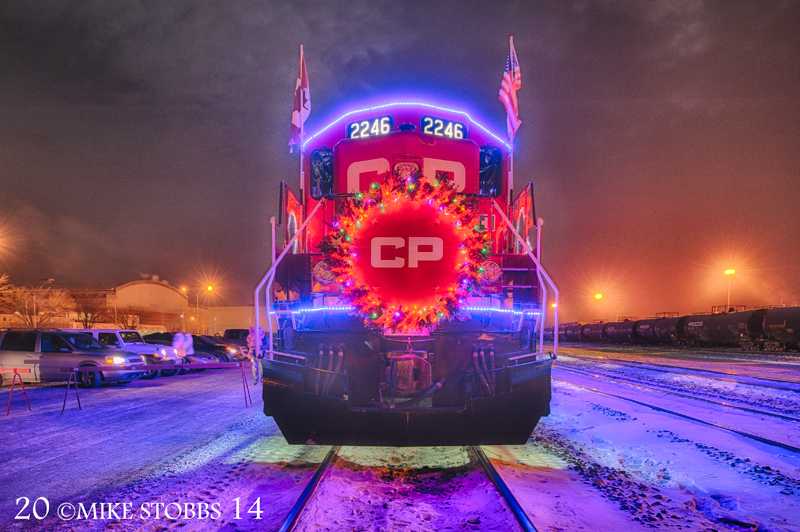 C.P. Rail Holiday Train 2014