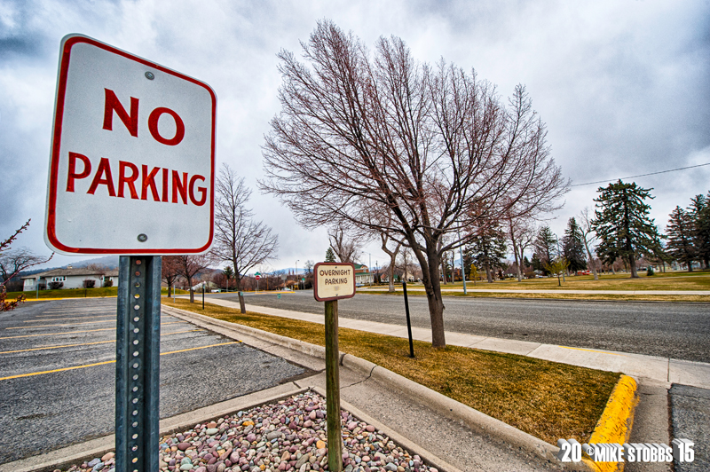 No Overnight Parking