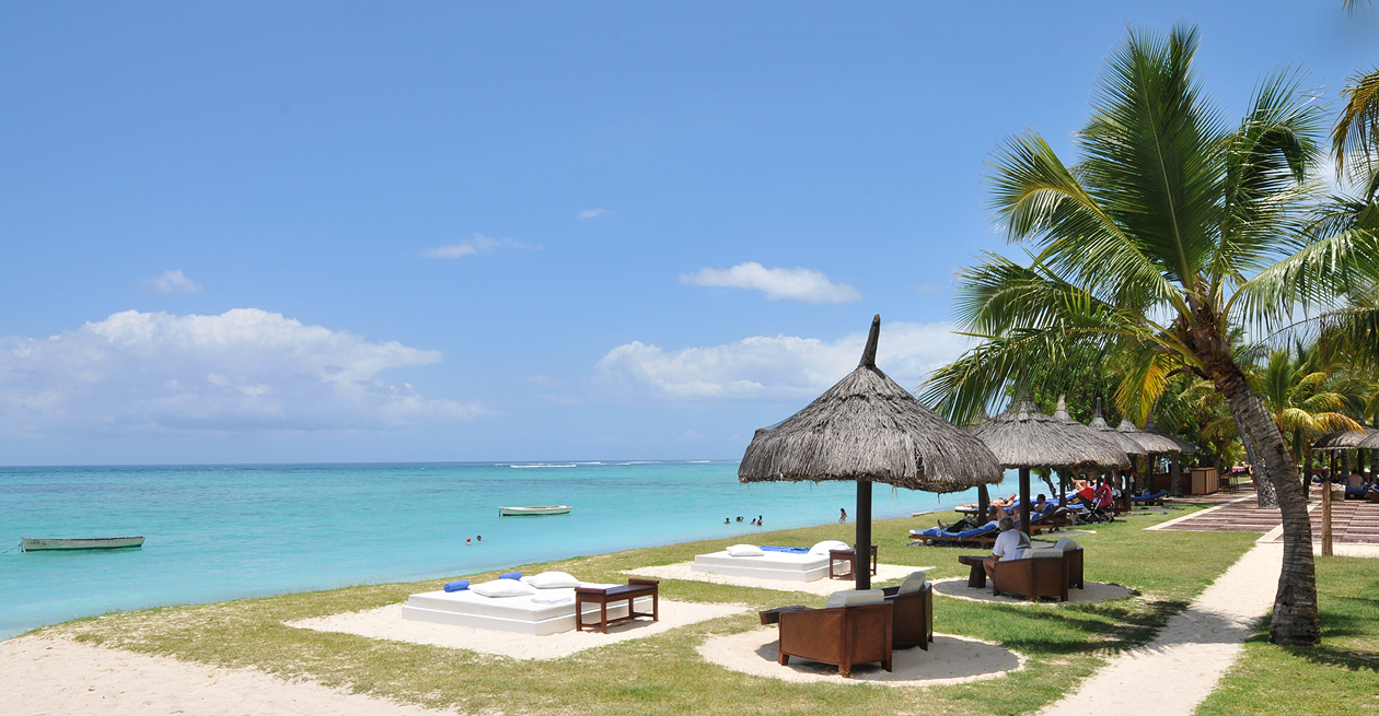 Beach. Le Morne.