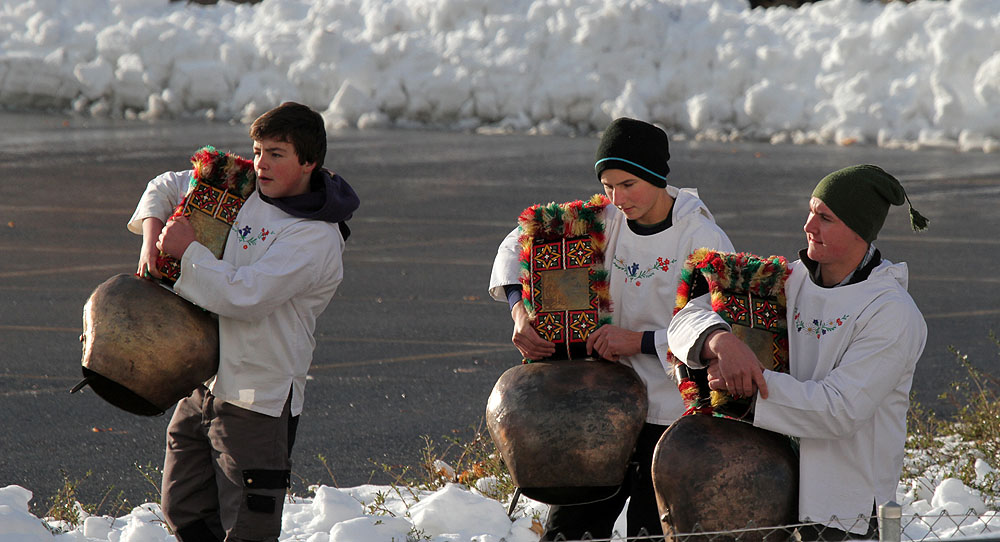 Training for Santa Claus Parade