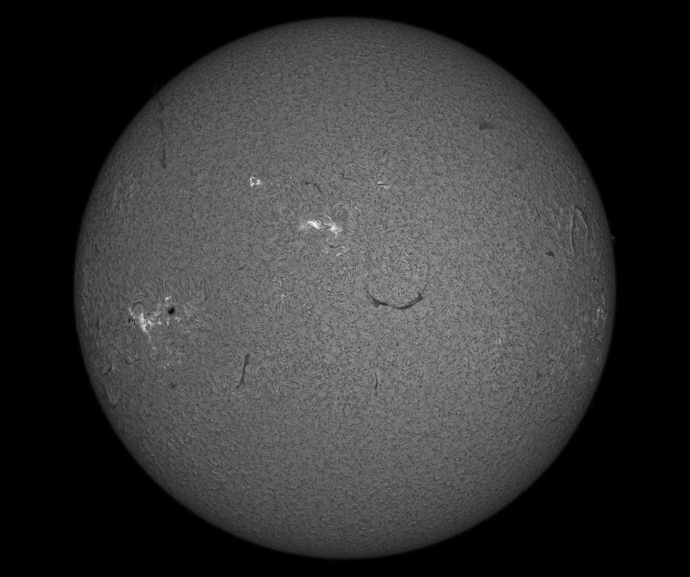 Solar Disc 25 January 2015