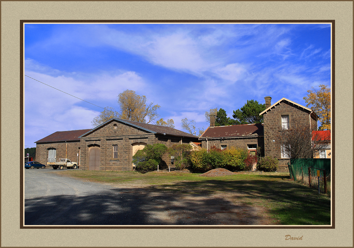 Malmsbury Station - rear
