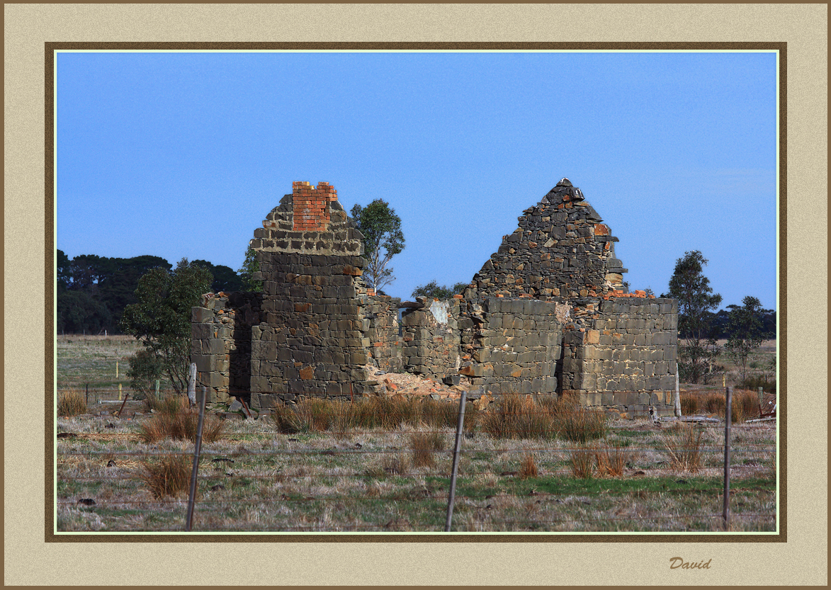 Old Bluestone ruin