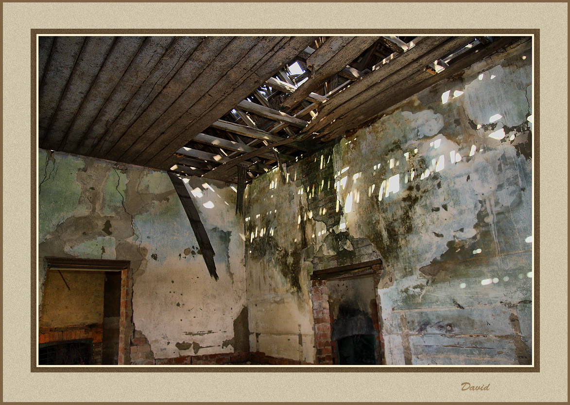 Interior ruins