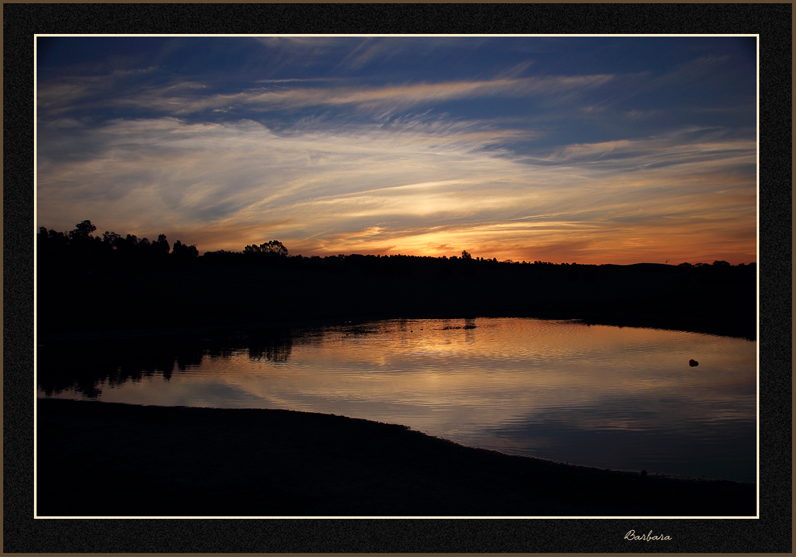 Sunset at Charan Hills