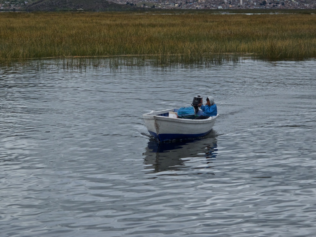 Young boatsman