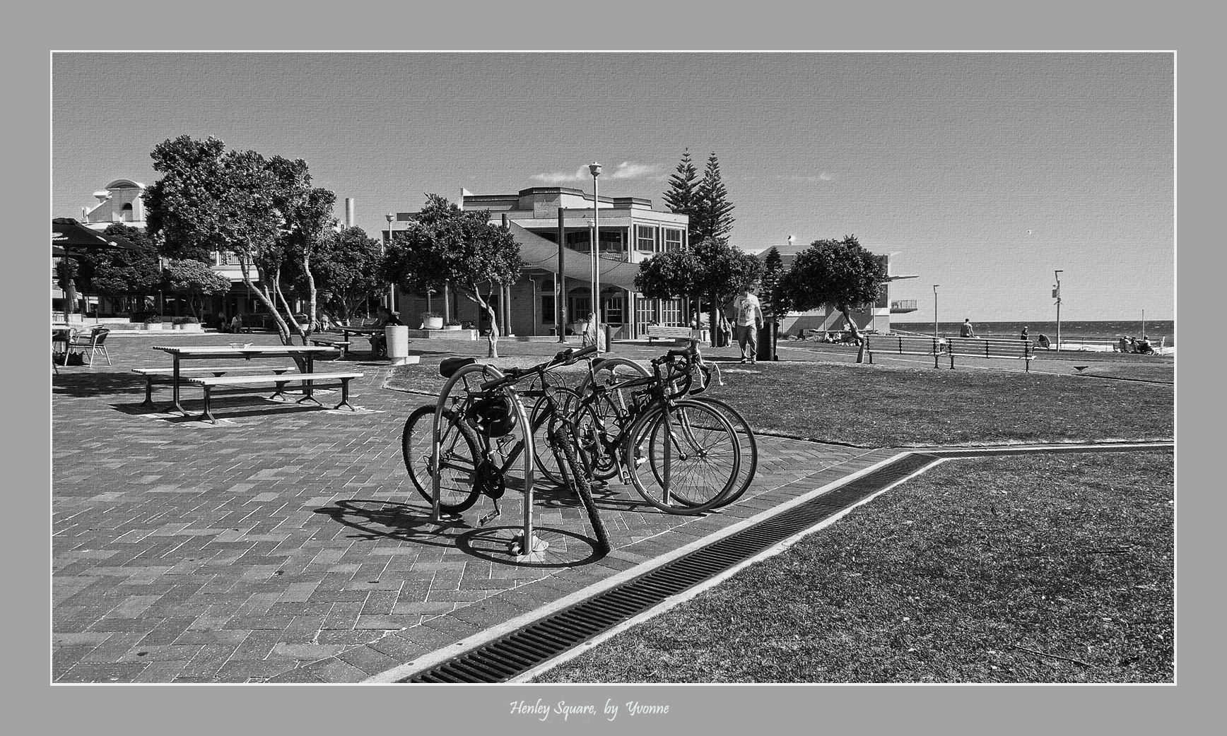 The bike rack