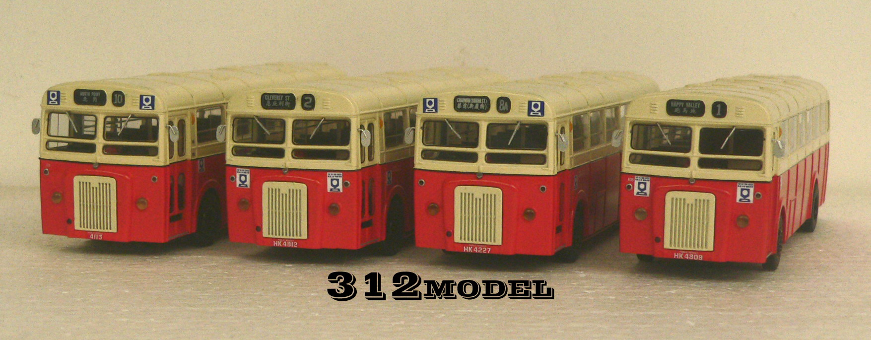 Guy Arab UF bus model-0423