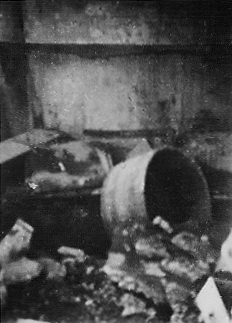 Marktdrogerie, 21.7.41, Blindgänger in Waschküche