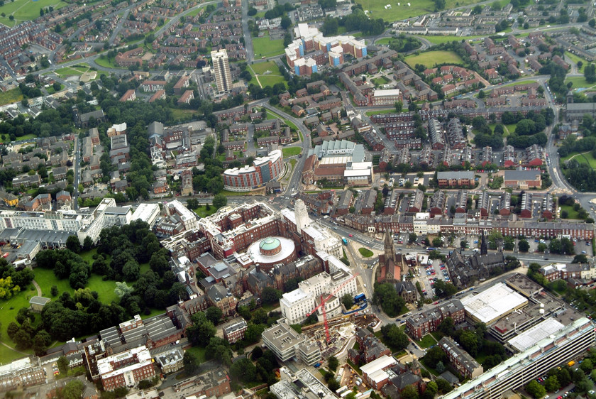 Leeds University Aerial