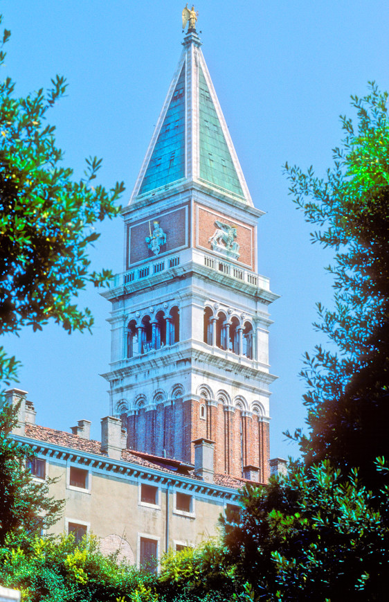 Famous Landmark, Unusual Angle 