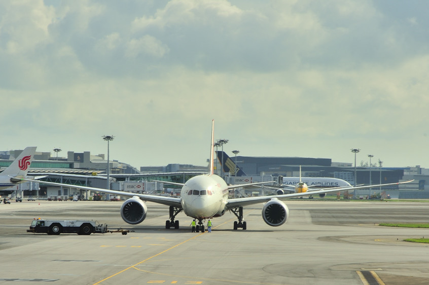 Air India B-787-8 Pushback
