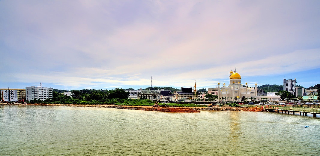 Pan Of Bandar From Floating Village