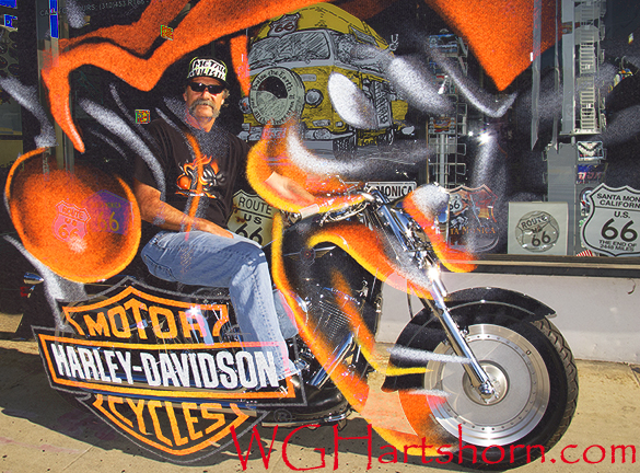 Harley Dude Route 66