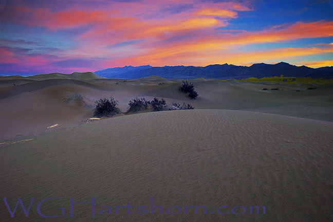 Sunrise Death Valley Dunes
