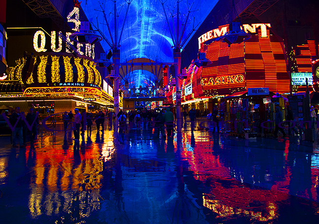 Fremont Street Reflections