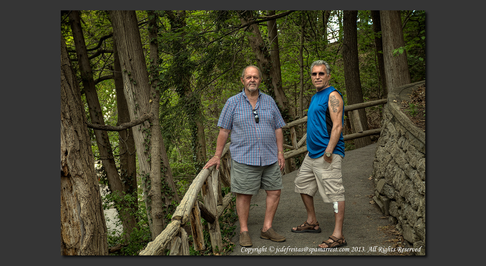 2013 - Ken & John - Edwards Garden - Toronto, Ontario - Canada