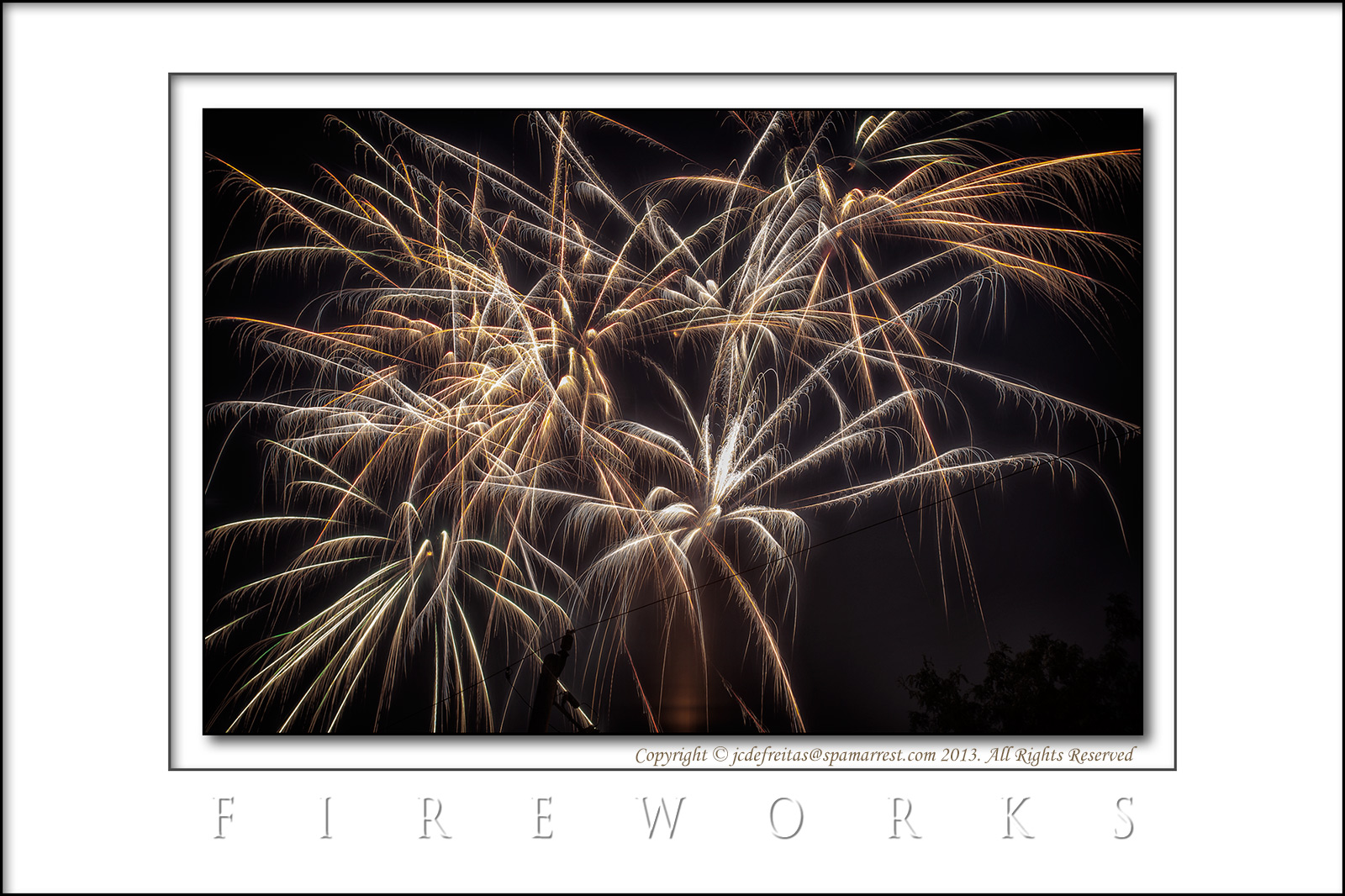 2013 - Canada Day Fireworks - Toronto, Ontario - Canada