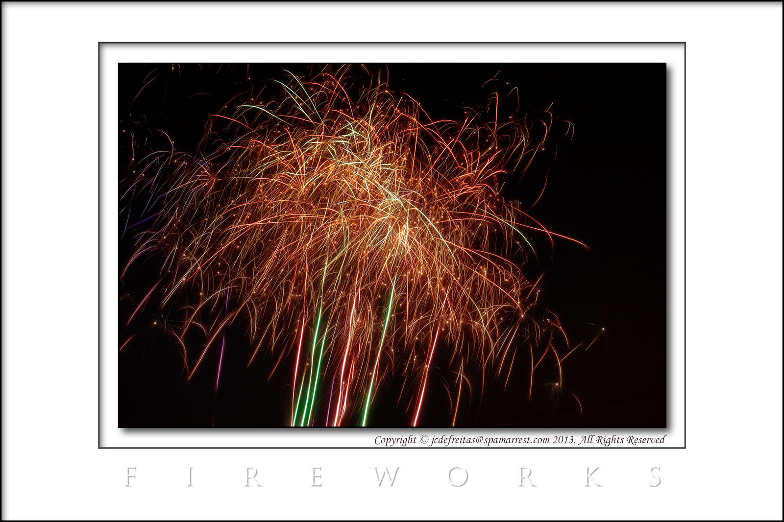 2013 - Canada Day Fireworks - Toronto, Ontario - Canada