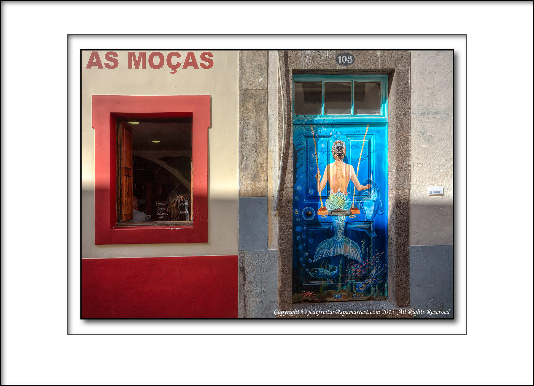 2013 - Rua Santa Maria - Painted Doors (Arte Portas Abertas) - Funchal, Madeira - Portugal