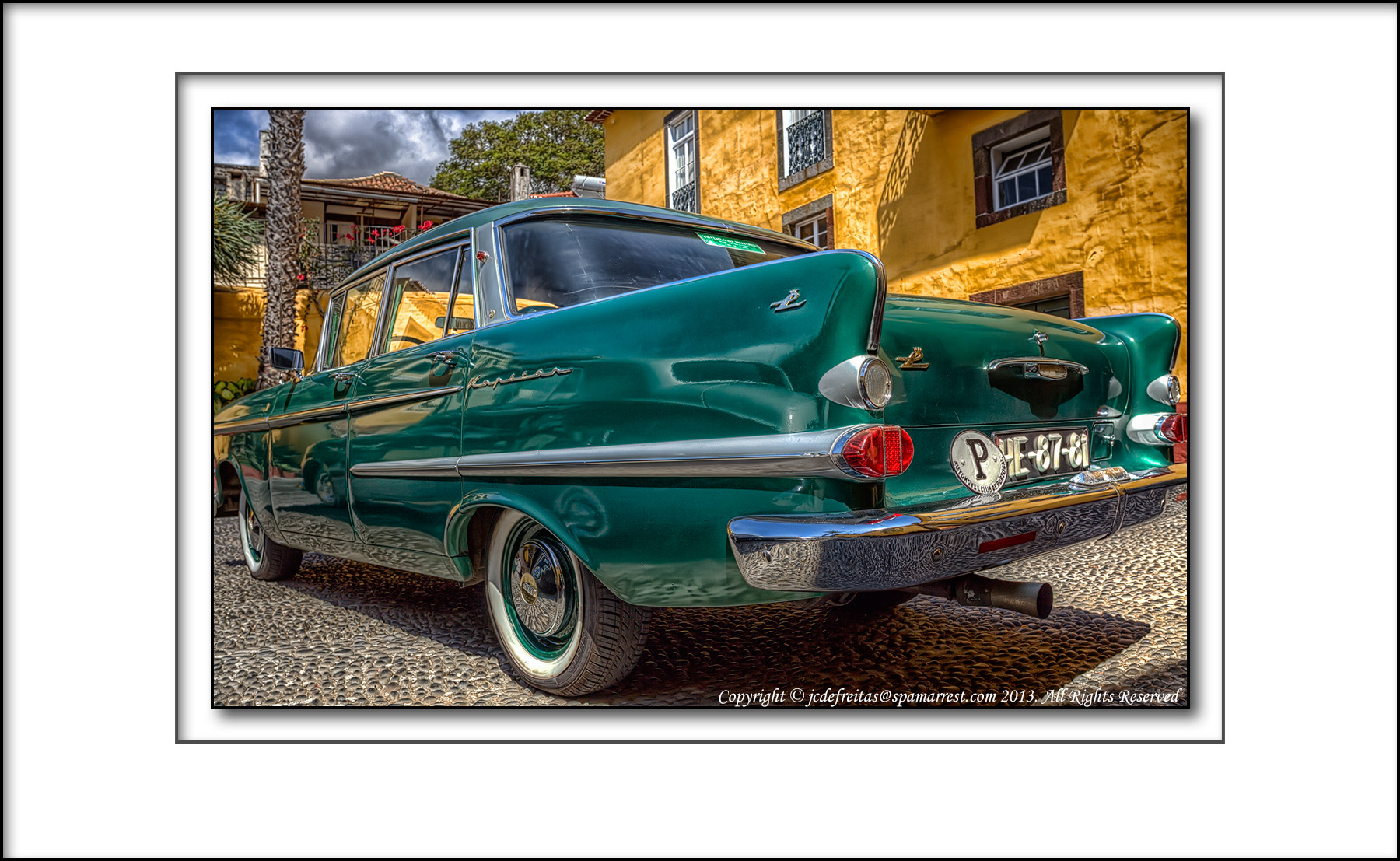 2013 - 59 Opel Kapitän - Fortaleza de Santiago - Funchal, Madeira - Portugal