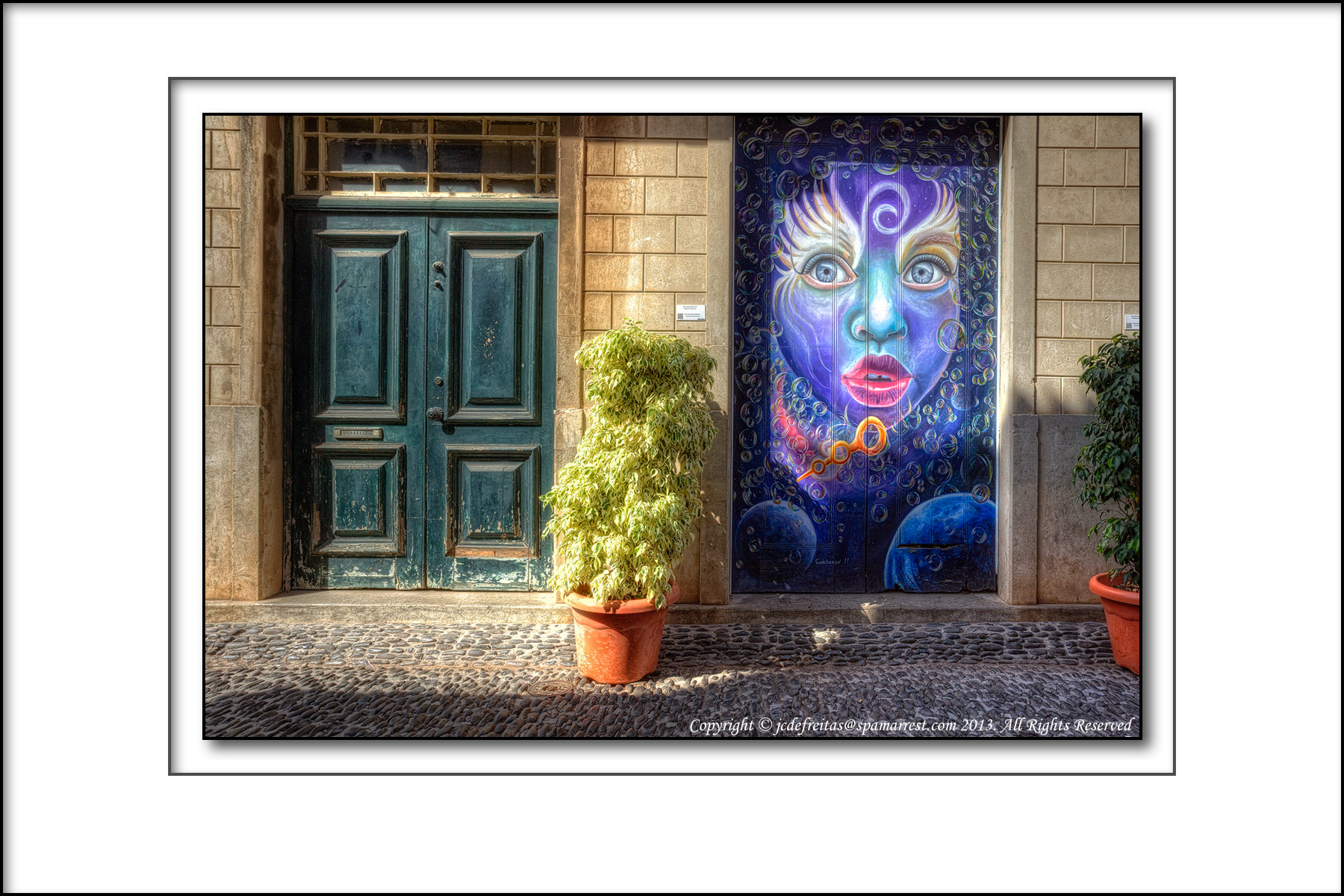 2013 - Rua Santa Maria - Painted Doors (Arte Portas Abertas) - Funchal, Madeira - Portugal