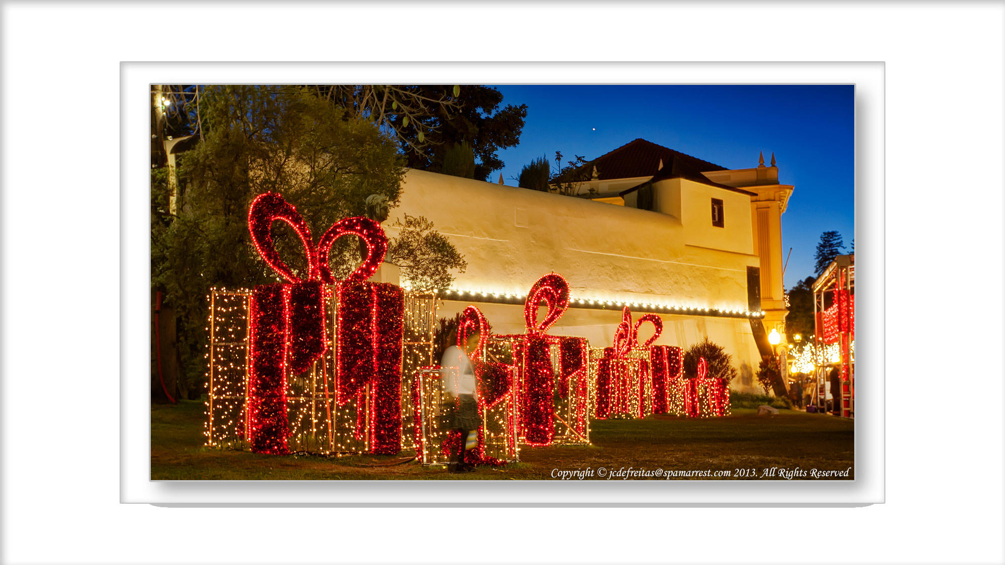 2013 - Christmas Street Lights, Funchal, Madeira - Portugal