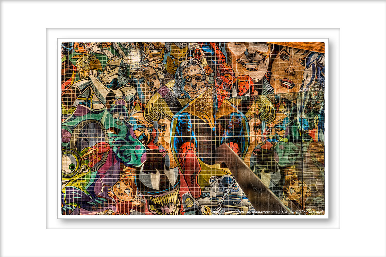 2014 - Mural of Tiles at Expo Park Arts Center - Lisboa - Portugal