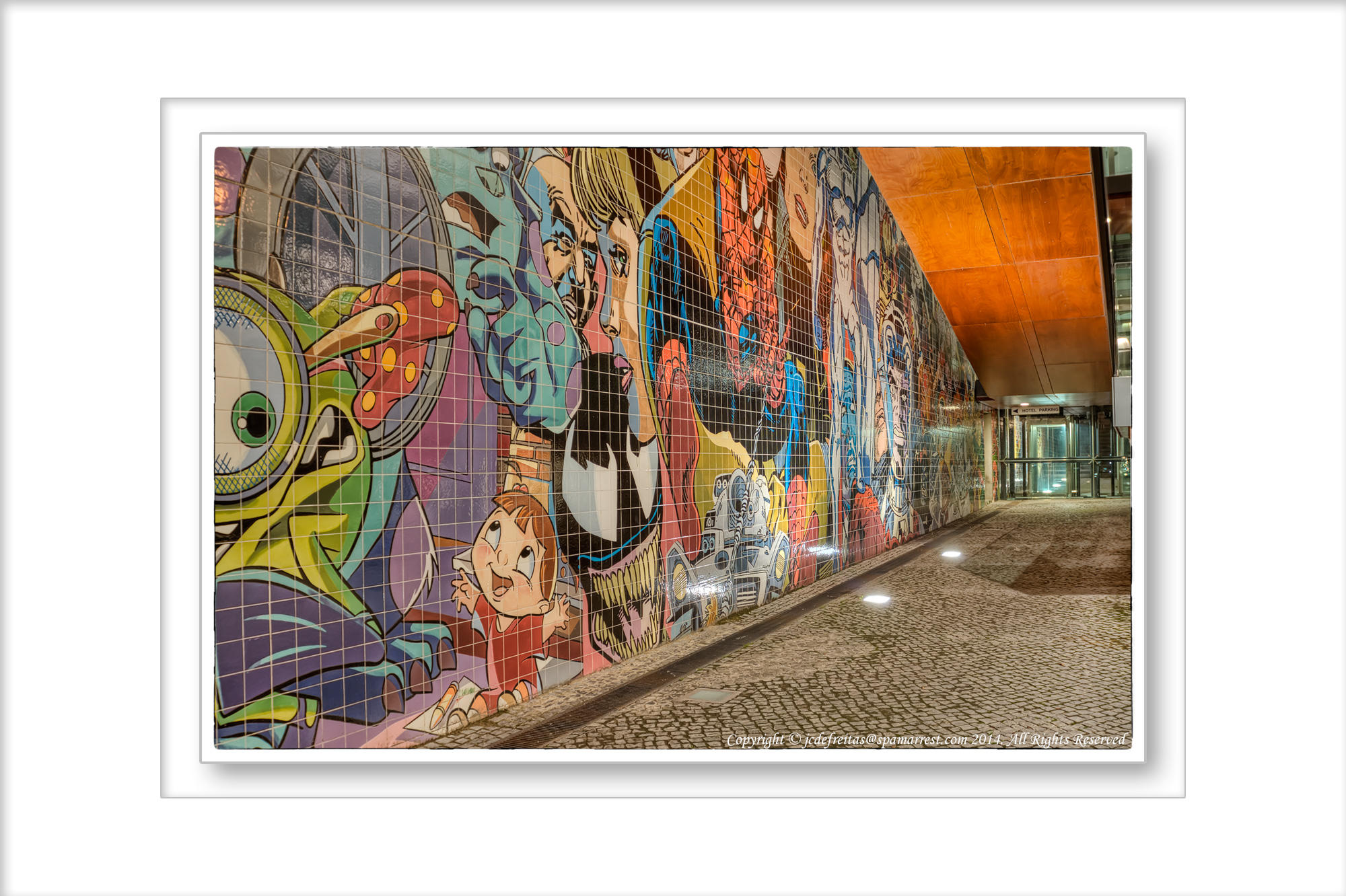 2014 - Mural of Tiles at Expo Park Arts Center - Lisboa - Portugal