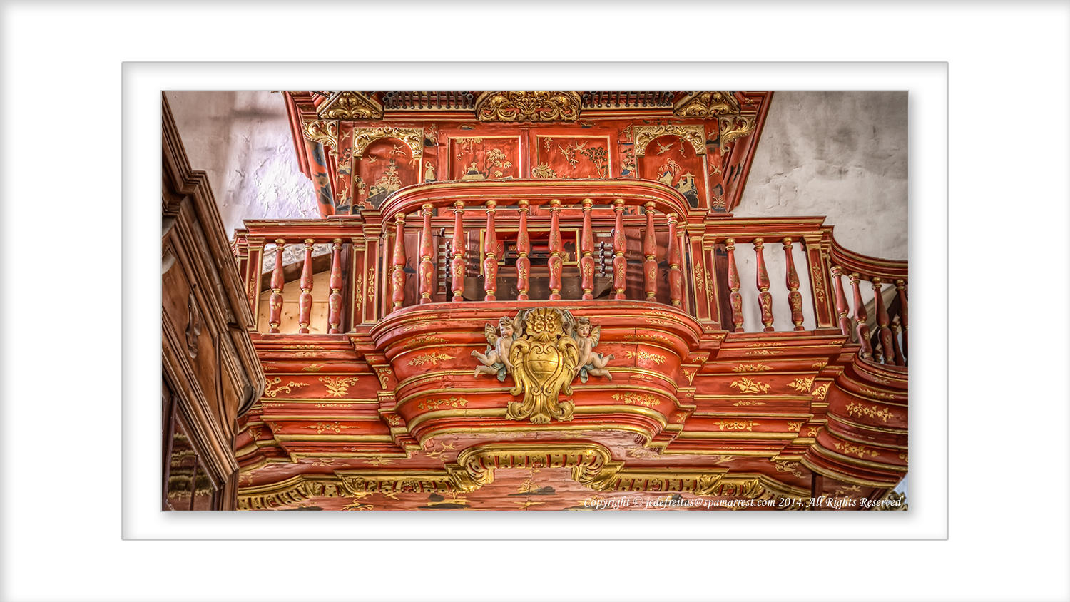 2014 - Pipe Organ - Faro Cathedral, Algarve - Portugal