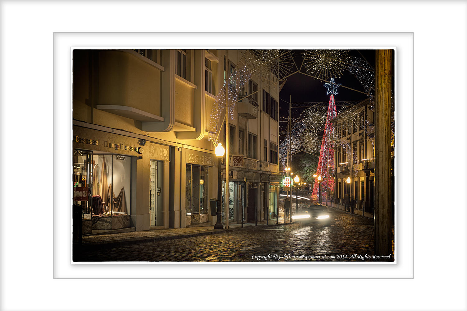 2013 - Christmas Street Lights, Funchal, Madeira - Portugal