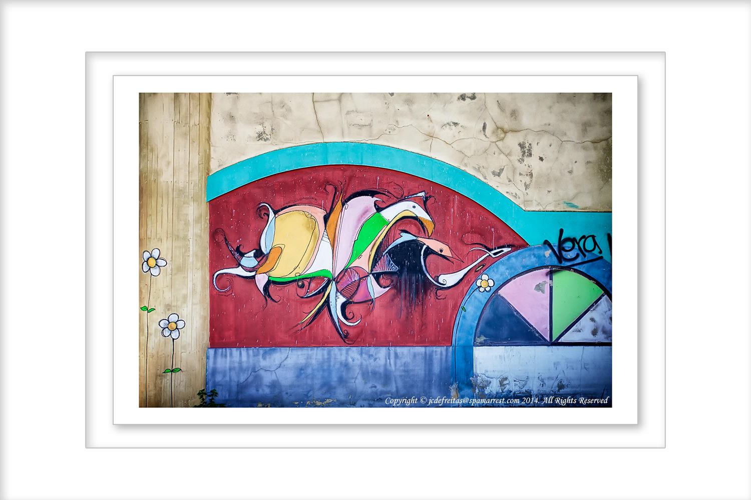 2014 - Street Graffiti in Olhão, Algarve - Portugal