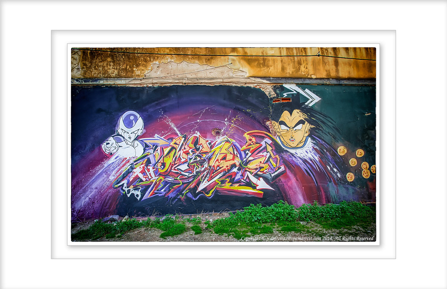 2014 - Street Graffiti in Olhão, Algarve - Portugal