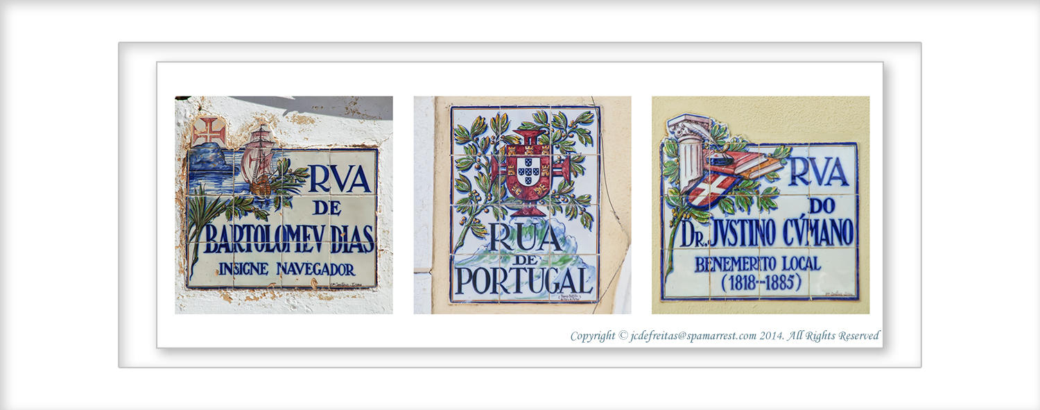 2014 - Street Signs - Faro, Algarve - Portugal