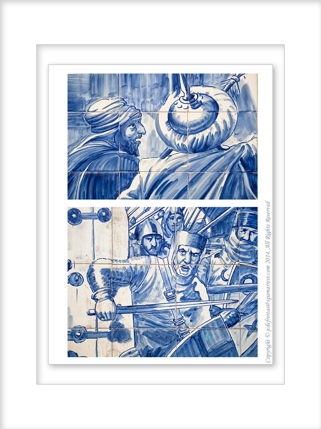 2014 - Azulejos (Portugues Tiles) - Faro, Algarve - Portugal