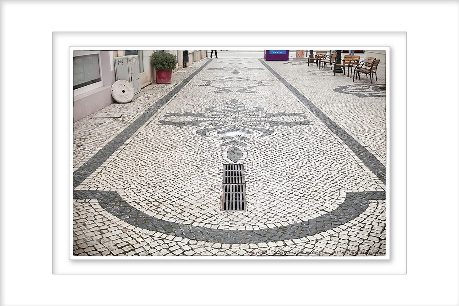 2014 - Calçada Portuguesa (cobblestones) - Loulé, Algarve - Portugal