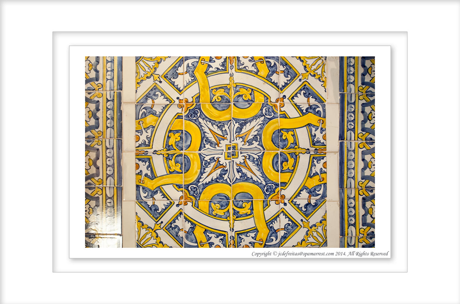 2014 - Azulejos (Portugues Tiles) - Faro, Algarve - Portugal