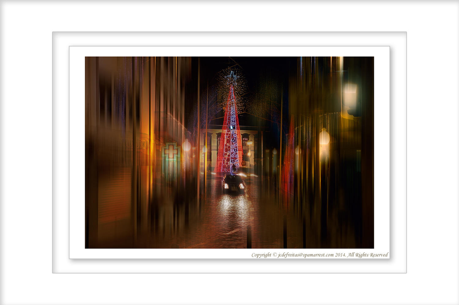 2014 - Christmas Street Lights - Funchal, Madeira - Portugal