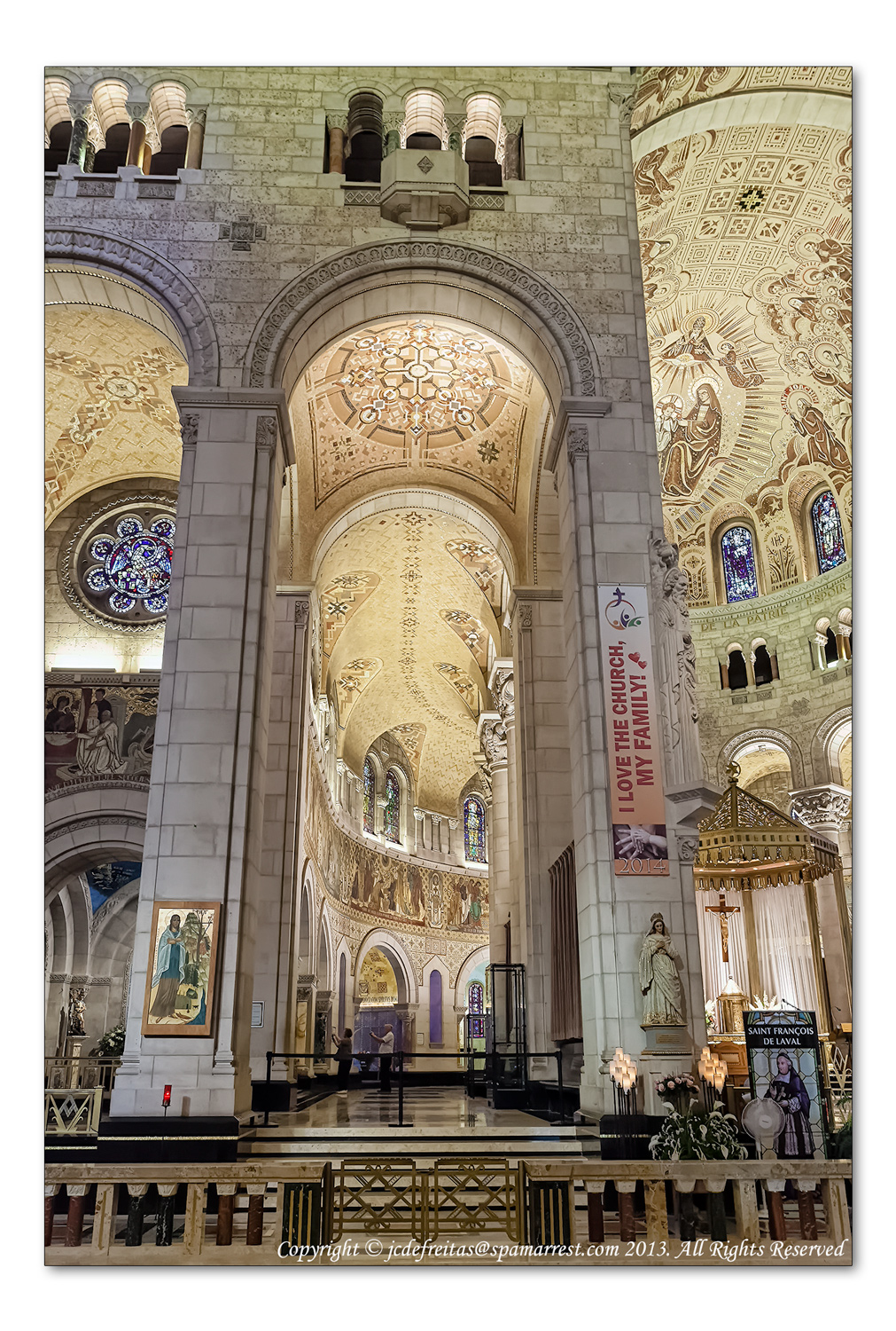 2014 - Shrine of Sainte-Anne-de-Beaupré, Quebec - Canada