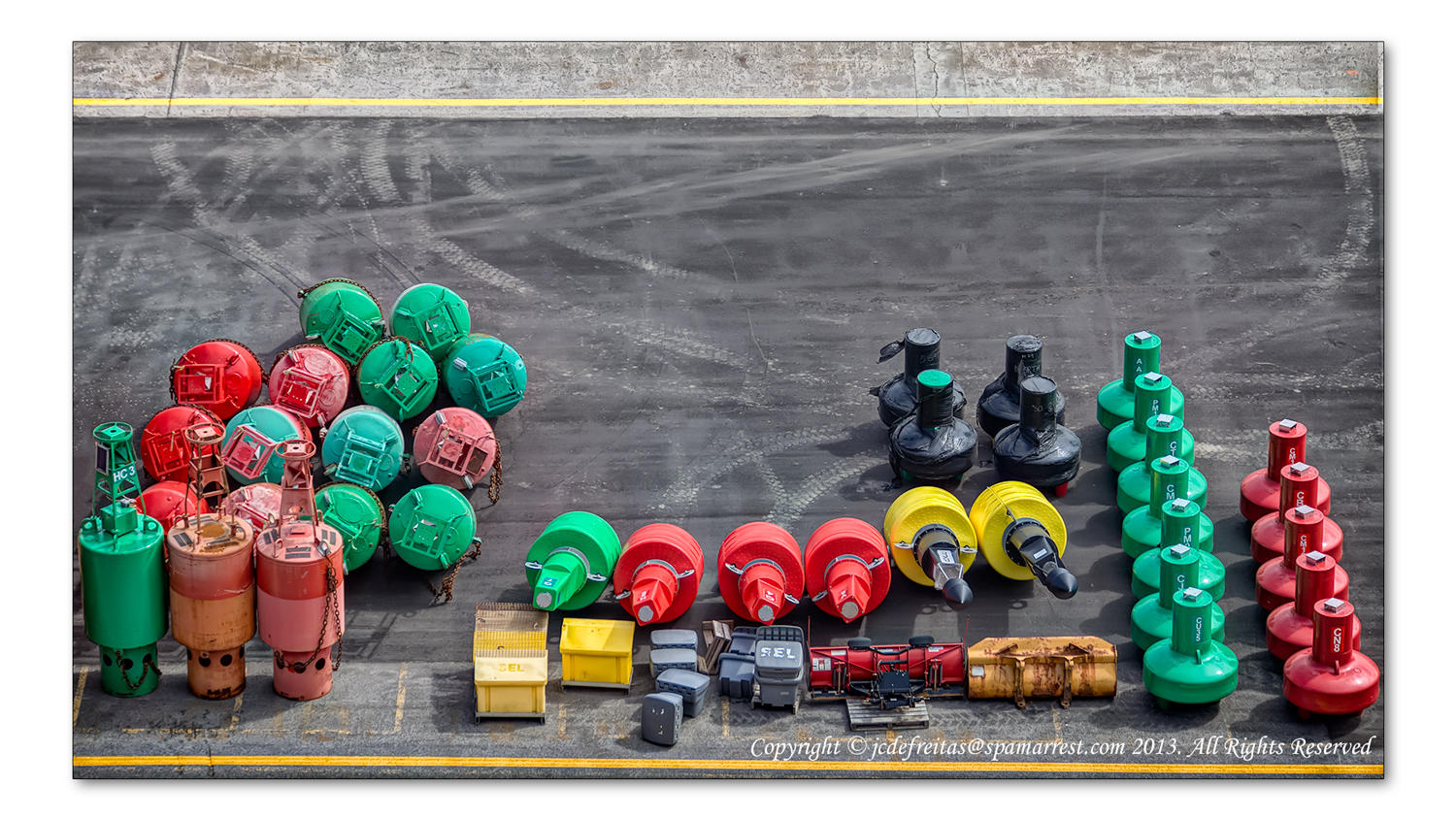 2014 - Buoys - Lower Quebec City, Quebec - Canada
