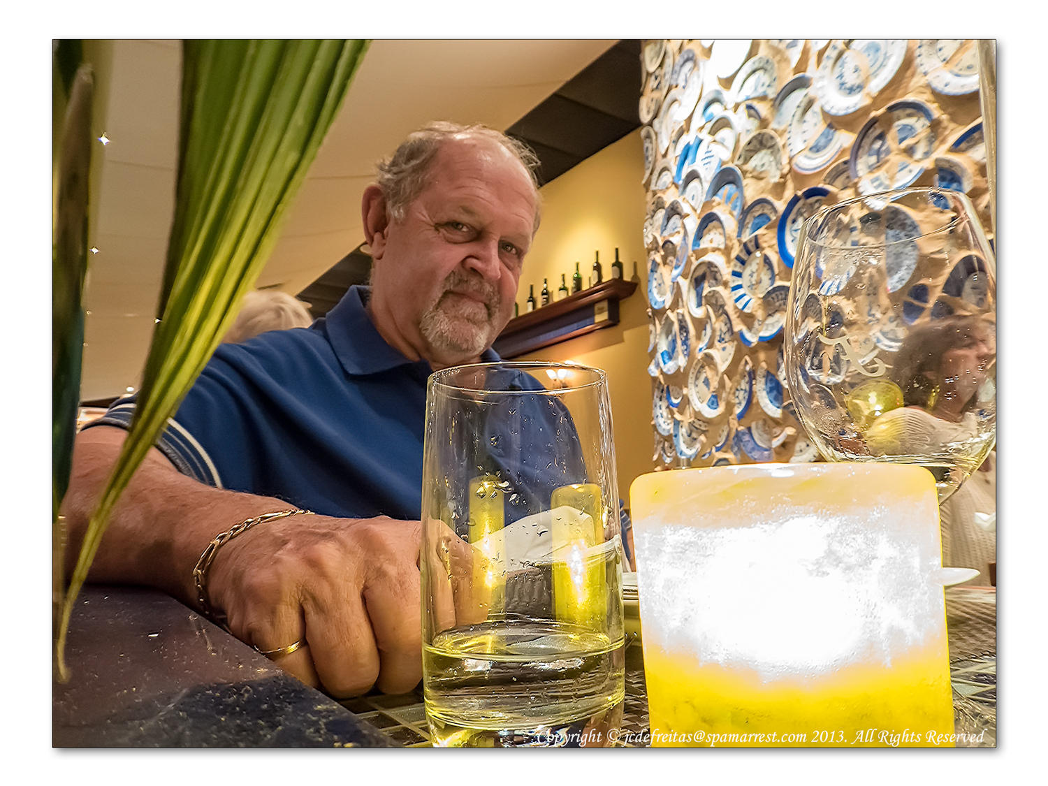 2014 - Ken at Ferreira Restaurant - Montreal, Quebec - Canada